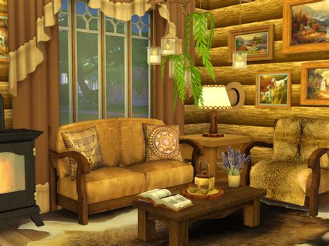 The Sims Resource - Woodland Living Room - CC needed