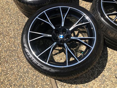 2019-2022 BMW F90 M5 OEM Genuine Original ///M wheel Rim + tire 20" Staggered | eBay