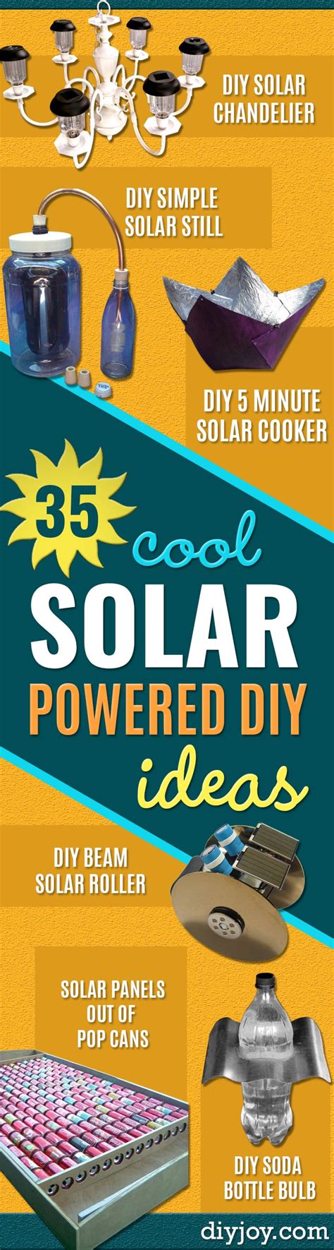 35 Solar Powered DIY Project Ideas