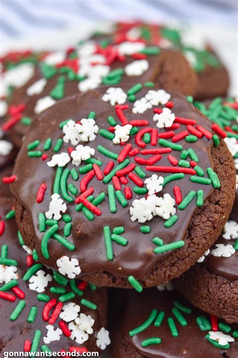 Chocolate Christmas Cookies - Gonna Want Seconds