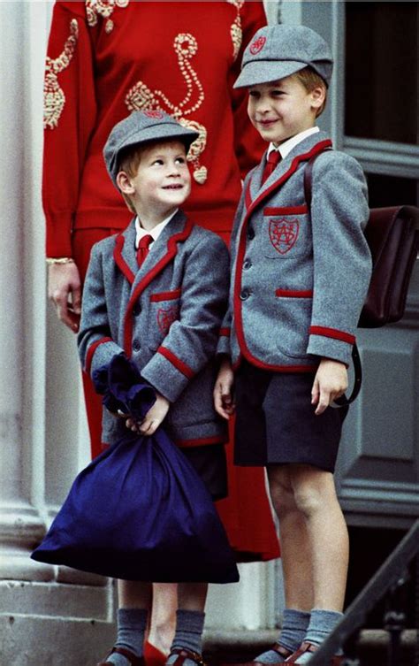 Prince William and Prince Harry's Most Adorable School Moments - Royal ...