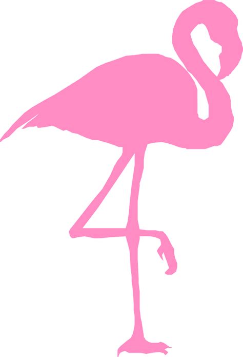 Download Flamingo, Bird, Silhouette. Royalty-Free Vector Graphic - Pixabay