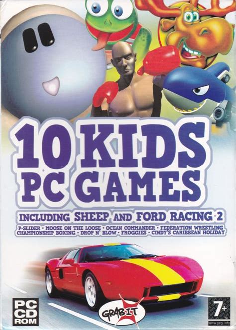 Ten Kids PC Games (2007) Windows box cover art - MobyGames