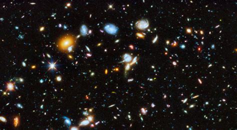 The Hubble Space Telescope has taken a long-exposure picture of space in the ultraviolet ...