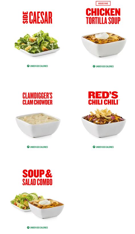 Red Robin Menu Printable