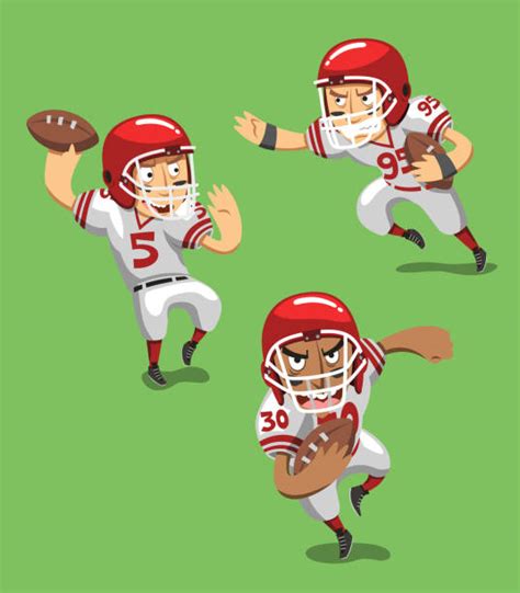 Royalty Free American Football Player Clip Art, Vector Images & Illustrations - iStock