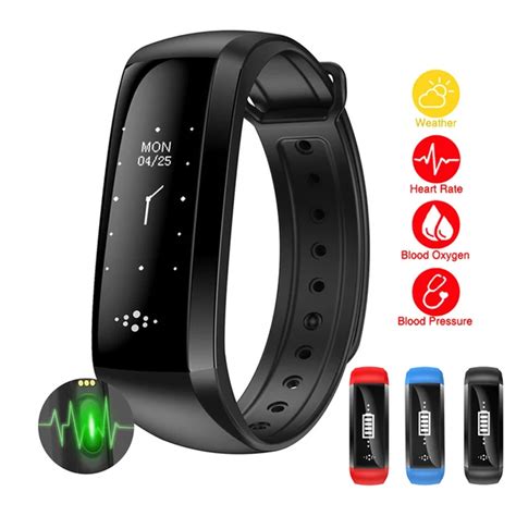 Fitness Heart Rate Monitor Men Sports polar Watches Blood Pressure ...