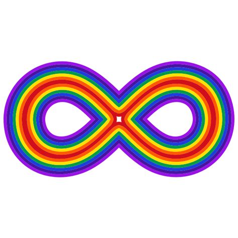 Rainbow Infinity Symbol | Free SVG