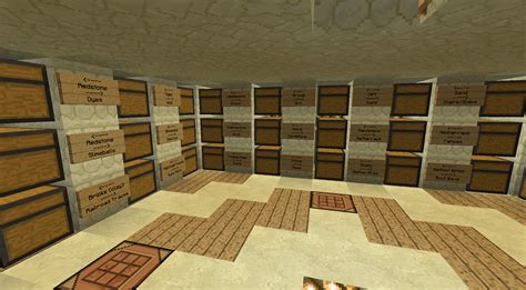 Most Efficient Minecraft Storage