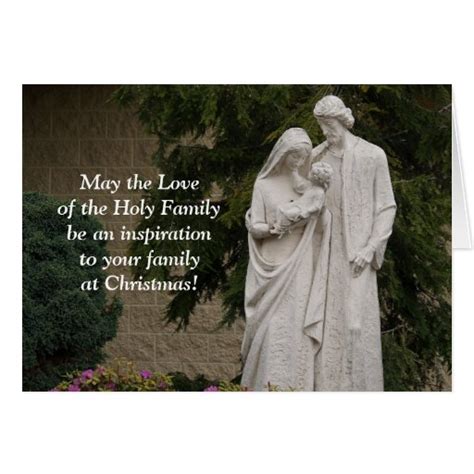 Holy Family Christmas Card | Zazzle