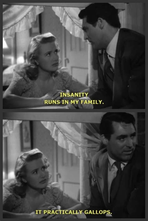 Arsenic and Old Lace (Capra, 1944) | Movie quotes, Good movies, Movie stars