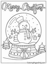 20  Snow Globe Coloring Pages Free Printable PDF & Online sketch template