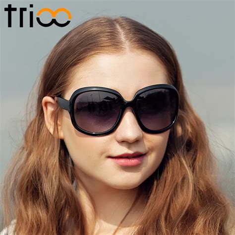 TRIOO Oversized Polarized Sunglasses Women Luxury Elegant Sun Glasses ...