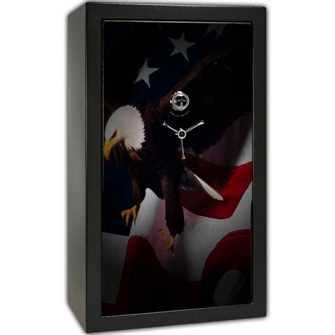 Gun Safe Decals - Large American Flag Eagle