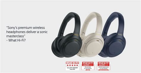 Sony WH-1000XM4 Wireless Noise Cancelling Headphones - F.S.V. LTD