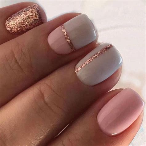 68 motifs d'art et clous d'été simples pour 2018 - #Art #Colors #De ..., | Simple gel nails, Gel ...