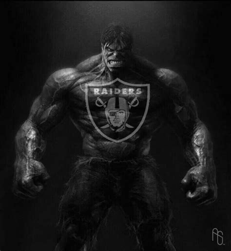 Raider Hulk!! | Oakland raiders wallpapers, Oakland raiders logo, Raiders