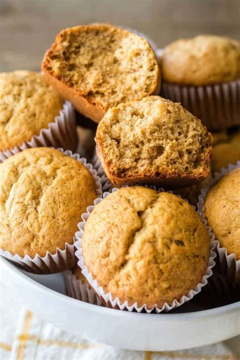 Banana Bread Muffins • Bread Booze Bacon