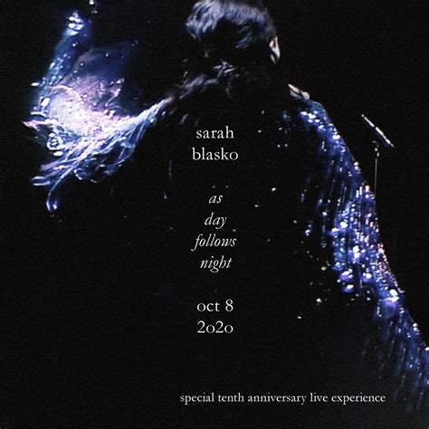 As Day Follows Night Live (10th Anniversary Performance) | Sarah Blasko