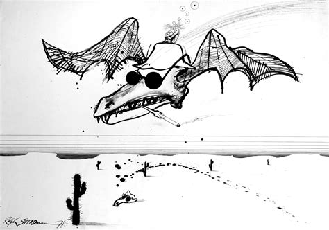 Ralph Steadman Art Collection – Peruse the work and world of Gonzo Artist, Ralph Steadman