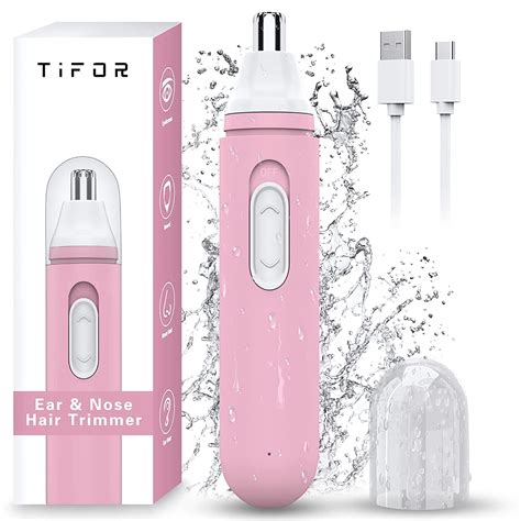 Nose Hair Trimmer for Men Women, USB Electric Professional Painless ...