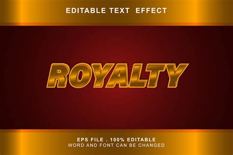 Royalty Text Effects words and fonts can be replaced (1039194) | Illustrator Plugins | Design ...