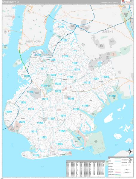 Kings County, NY Maps