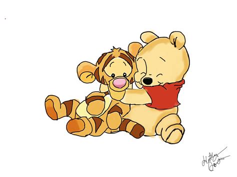 Baby pooh and tigger by DisneyLover23 on DeviantArt