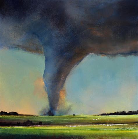 Tornado on the Move #2 Painting by Toni Grote - Fine Art America