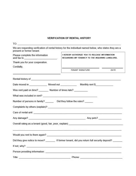 Free Printable Landlord Forms - Free Printable