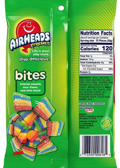 Airheads Xtremes Rainbow Berry Bites 6oz Bag – Bruce's Candy Kitchen