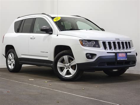 2015 Jeep Compass White SUV - The Auto Warehouse