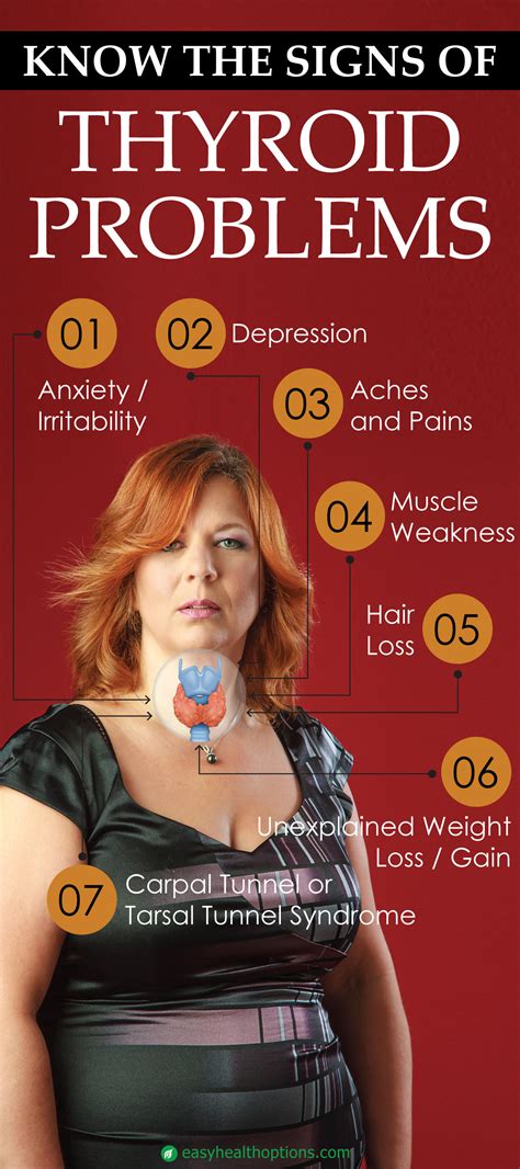 7 signs of thyroid problems [infographic] - Easy Health Options®