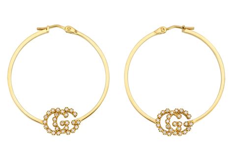 Gucci Gold Logo Earrings 18K Jewelry Piece | HYPEBAE