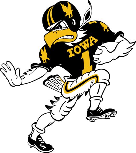 Iowa Hawkeyes Logo - Mascot Logo - NCAA Division I (i-m) (NCAA i-m ...