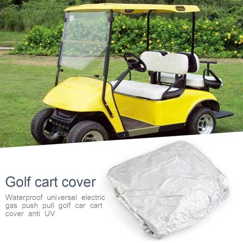 New Waterproof Golf Cart Cover Universal 4 Passenger Electric Gas Push ...