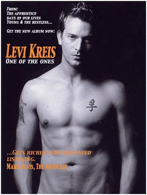 Queer Music Heritage -- The Blog: New CD by Levi Kreis, and a Mini Music History