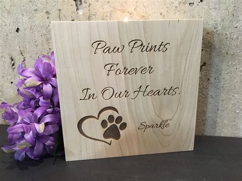 Loss of Dog Personalized Pet Memorial Pet Sympathy Pet Loss | Etsy