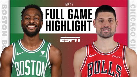 Boston Celtics at Chicago Bulls | Full Game Highlights - YouTube