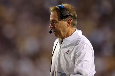 Nick Saban hits his Alabama low point after loss to LSU