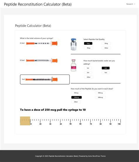 Semaglutide Reconstitution & Dosing Guide : r/CanadaPeptideSupply