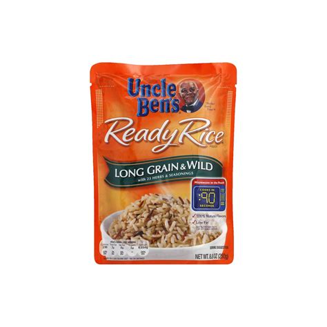 Uncle Ben's Ready Rice Long Grain & Wild - 8.8oz | Uncle bens, Rice recipes for dinner, Food