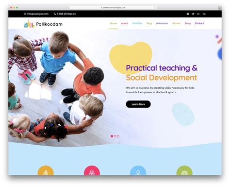 17 Best Students-Friendly School Website Templates 2024 - Colorlib