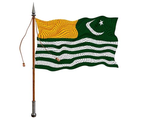 Premium Photo | National flag of azad kashmir background with flag of azad kashmir