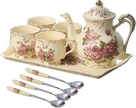 Amazon.co.uk: Tea Sets - Tea Sets / Dinnerware Sets: Home & Kitchen