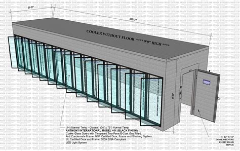 Display Glass Doors Walk-In Coolers, Display Glass Doors Freezers