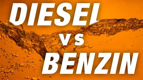 Benzin vs. Diesel Motoren - Was ist der Unterschied? - YouTube