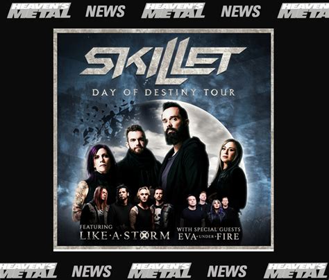 SKILLET: Announce Day of Destiny Tour - Heaven's Metal Magazine