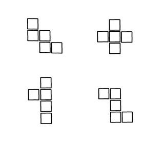 Four Pieces Polyomino - Puzzling Stack Exchange