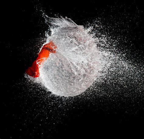 Water Balloon Burst Stock Photo - Image: 62463251